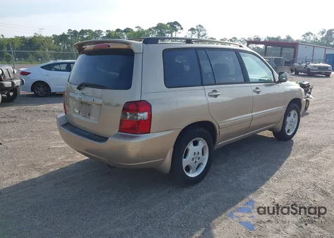 2004 Toyota Highlander Limited V6 из США, поврежденный, VIN JTEDP21A840042076